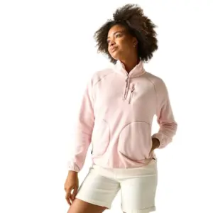 Regatta Frankie Fleece Met Halve Rits Roze
