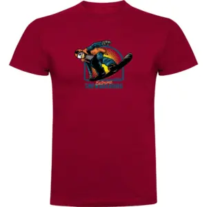 Kruskis Extreme Snowboarding T-shirt Met Korte Mouwen Rood