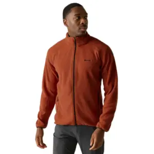 Regatta Hadfield Fleece Met Volledige Rits Brick