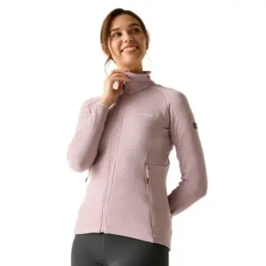 Regatta Malana Fleece Met Volledige Rits Powder Lilac