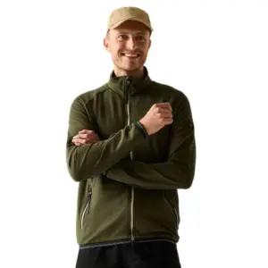 Regatta Malton Fleece Met Volledige Rits Khaki