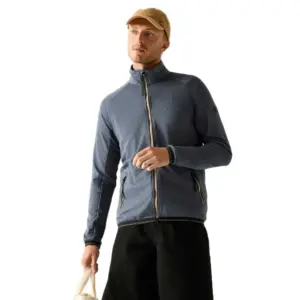 Regatta Malton Fleece Met Volledige Rits Dark Storm