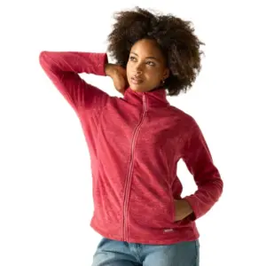 Regatta Mayse Fleece Met Volledige Rits Slate Rose