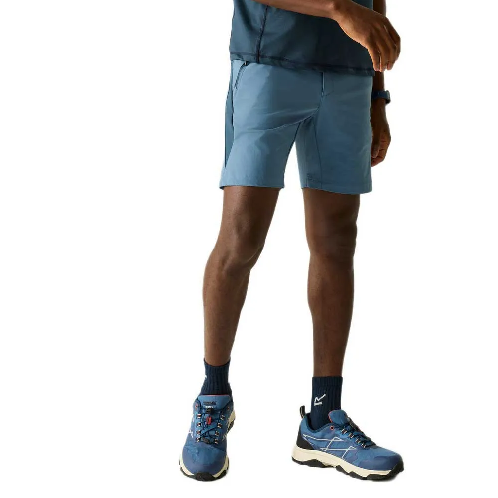 Regatta Mountain Korte Broek Blauw