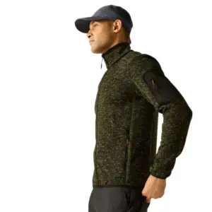 Regatta Newhill Fleece Met Volledige Rits Khaki