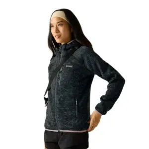 Regatta Newhill Fleece Met Volledige Rits Dark Storm