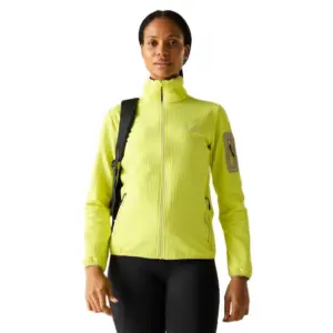 Regatta Ralina Fleece Met Volledige Rits Geel