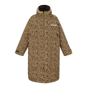 Regatta Robe Parka Abstract Leopard Spot