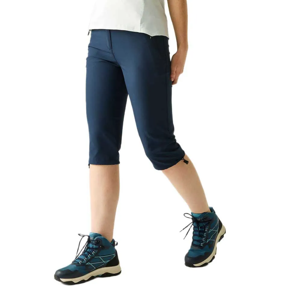 Regatta Xert Stretch Light 3/4-broek Blauw