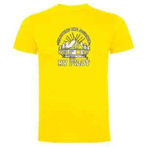 Kruskis Pilot T-shirt Met Korte Mouwen Geel