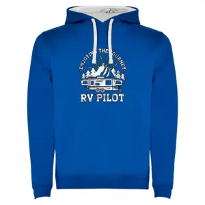 Kruskis Pilot Two Colour Hoodie Blauw
