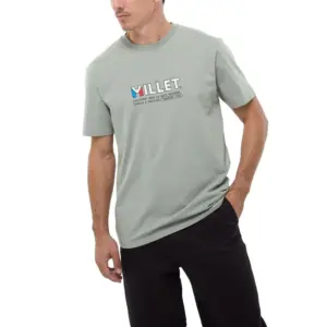 Millet Logo T-shirt Met Korte Mouwen Granite