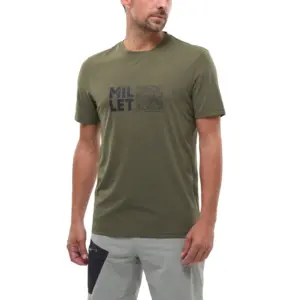 Millet Seneca T-shirt Met Korte Mouwen Grape Leaf