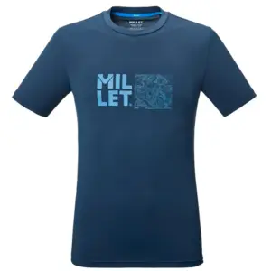 Millet Seneca T-shirt Met Korte Mouwen Saphier