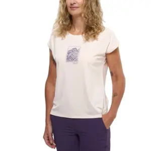 Millet Seneca T-shirt Met Korte Mouwen Creme
