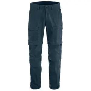 Fjällräven Abisko Hybrid Trail Zip-off Broek Blauw