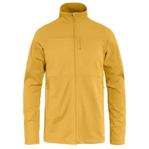 Fjällräven Abisko Lite Fleece Met Volledige Rits Ochre