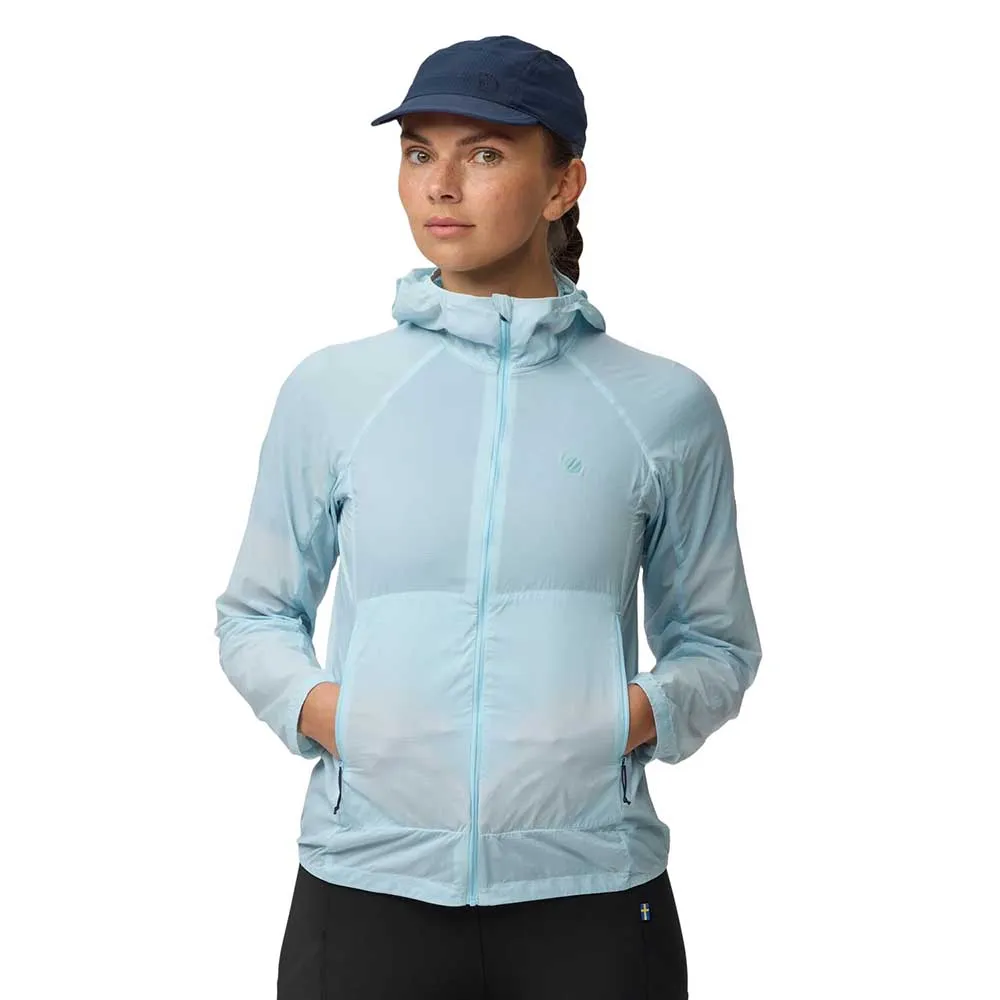 Fjällräven Keb Lätt Wind Jas Blauw