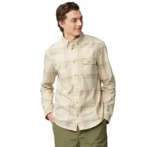 Fjällräven Övik Lite Flannel Overhemd Met Korte Mouwen Wit