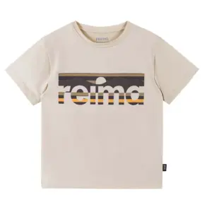 Reima Vauhdikas T-shirt Met Korte Mouwen Beige