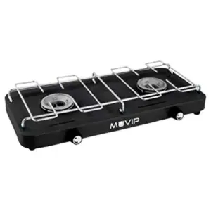 Muvip Mv0489 Gascampingkeuken 2 Branders Zwart