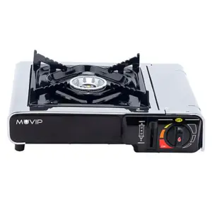 Muvip Mv0614 Gascampingkeuken 1 Branders Zwart