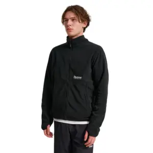 Hummel Pulse Fleece Met Volledige Rits Zwart