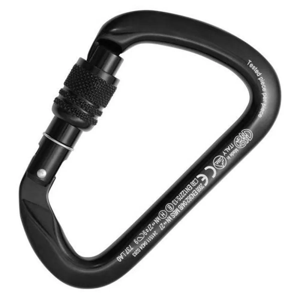 Kong Large Multiuse Karabijnhaak Zwart