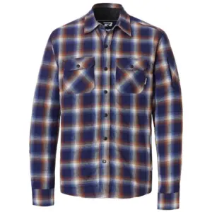 Rehall Ziggy-r Overhemd Met Lange Mouwen Blauw