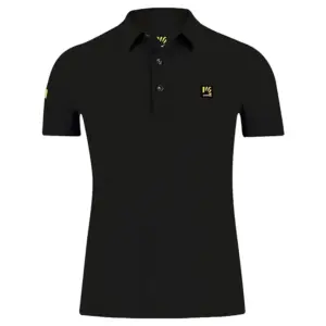 Karpos Sesto Korte Mouw Poloshirt Zwart