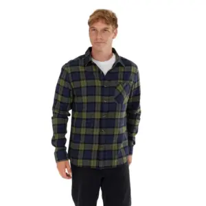 Fundango Harris Overhemd Met Lange Mouwen Blauw