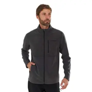 Fundango Jeffrey Fleece Met Volledige Rits Zwart