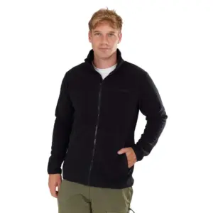 Fundango Nestor Ii Fleece Met Volledige Rits Zwart