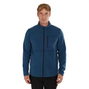 Fundango Jeffrey Fleece Met Volledige Rits Blauw
