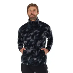 Fundango Nestor Ii Fleece Met Volledige Rits Granite