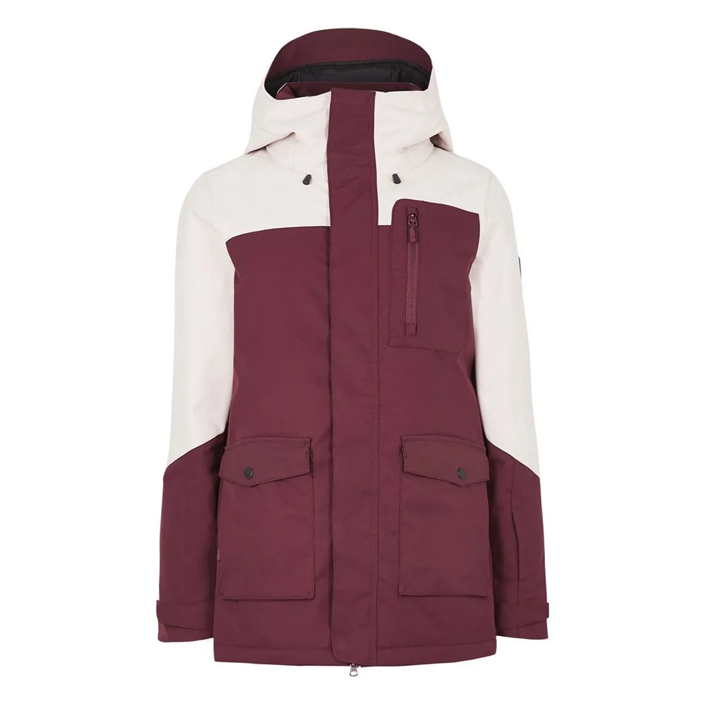 O´neill Utility Jas Windsor Wine Colour Block