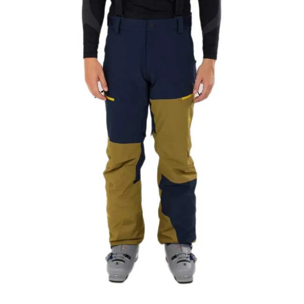 Fundango Teak Colourblock Broek Moss