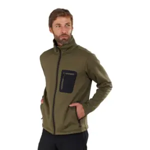 Fundango Revolution Fleece Met Volledige Rits Bruin