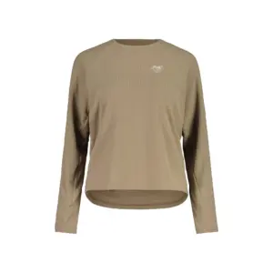 Maloja Nimonem Fleece Met Halve Rits Dark Gravel