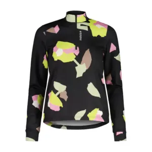 Maloja Sawangm Shirt Fleece Met Kap Zwart