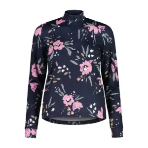 Maloja Sawangm Shirt Fleece Met Kap Night Sky Brushflower