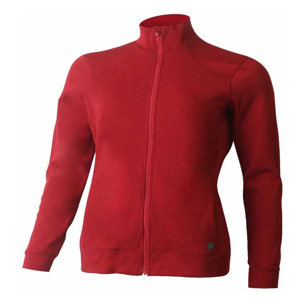 Lasting Alma Sweatshirt Met Rits Rood