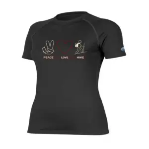 Lasting Alpa T-shirt Met Korte Mouwen Zwart
