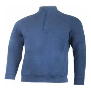 Lasting Amir Fleece Met Halve Rits Blauw