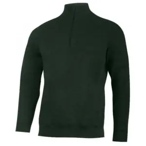 Lasting Amir Fleece Met Halve Rits Groen