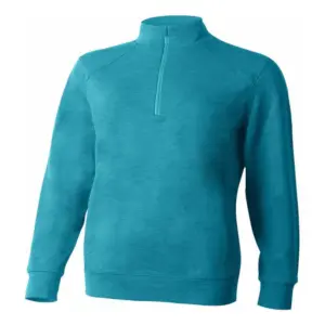 Lasting Amira Fleece Met Halve Rits Blauw