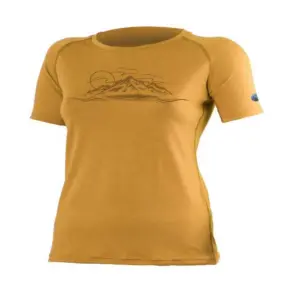 Lasting Galina T-shirt Met Korte Mouwen Geel