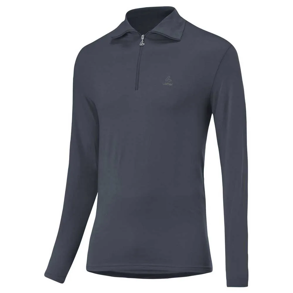 Loeffler Transtex Basic T-shirt Met Lange Mouwen Anthrazit
