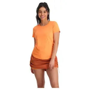 Spyder Arc Crew T-shirt Met Korte Mouwen Oranje