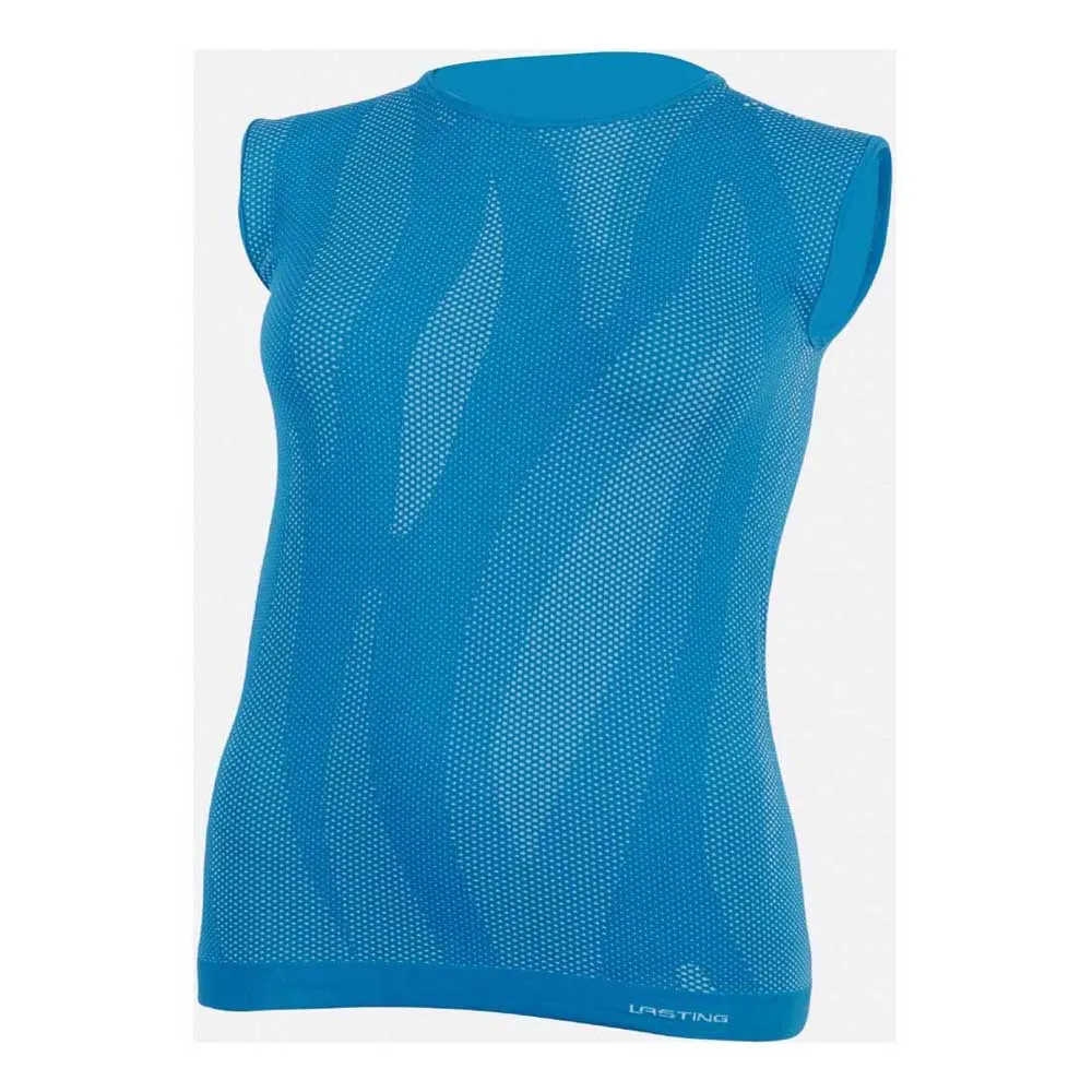 Lasting Mica Mouwloos Basislaag Blauw